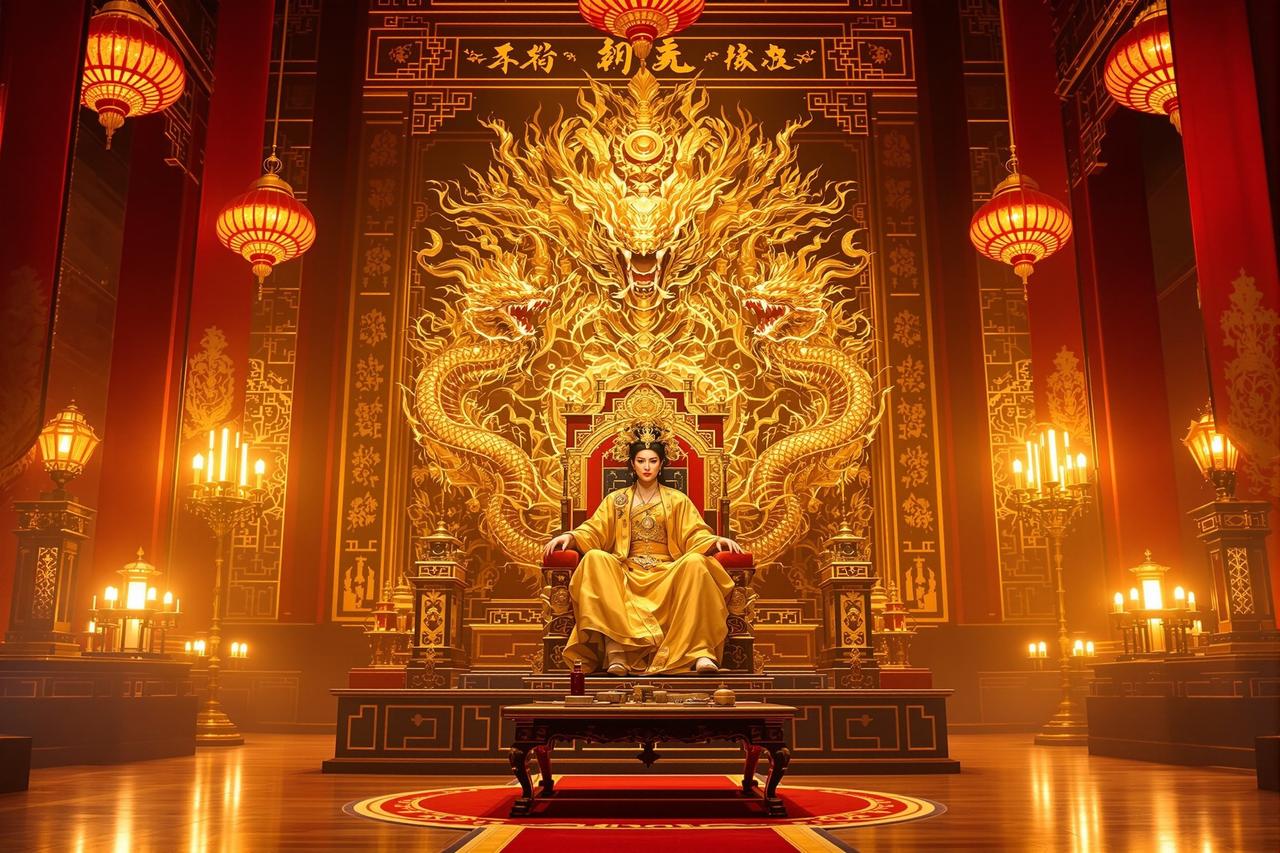 小小影院出品古装权谋剧《锦绣未央》华丽海报